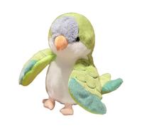 Harilla Parrot Hand Puppet Toy Parrot Doll Lifelike Cute Stuffed Animal Bird Doll for Teaching Telling Story Role Play, Green