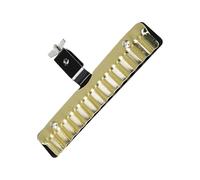 Harilla Percussion Crasher Snare Drum Rattle Neat Sound Effect Drummers Gifts Percussion Instrument Accessory 3/8" Eye Bolt Mount