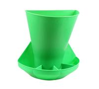 Harilla Piglet Feeding Trough Pig Feeder with Four Compartments, Animal Husbandry Supplies Pig feed Bowl