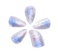 Harilla Pipa Nails Pianist for Musical String Instruments Wear Resistant Unique Artistic Finger Protectors for Professionals Learning, Blue M
