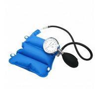Harilla Pressure Device Manual Pressure Gauge Cuff Rehabilitation Training Tool Inflatable Arm Cuff With Pressure Release TPU PVC Construction Suitable for, Without Pressure Relief Valve