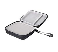Harilla PU Guitar Picks Storage Case with Zipper Guitar Pick Box Large Capacity Musical Instrument Handmade Guitar Pick Holder for Banjo Mandolin, Black