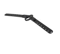 Harilla Pull Down Adjustable Lat Bar Attachment With Long Straight Steel Hanging Loop Side Strap Handles focused pulling and pressing suitable for workouts