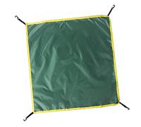 Harilla Rainproof Fits 3-4 Person Automatic Tent Tarp Tent Top Cover Lightweight Waterproof Sunproof Portable for Backpacking Hiking Travel,Green-110 * 110cm