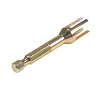 Harilla RC Car Ball Joint Wrench with 1/4'' Hex Shank, Repair Accessories Rod Ends Quick Assembly Tool for Capra 1/10 RC Crawler, Gold