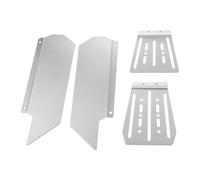 Harilla RC Car Chassis Protection Guard Plate Chassis, Professional, Replacement, RC Car Parts Stainless Steel for