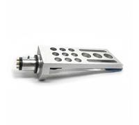 Harilla Record Player Mount Turntable Headshell Aluminum Holder Tonearm Connector Phono Component Suitable for Audio Systems, Silver