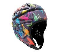 Harilla Rugby Helmet Rugby Protective Cap Adults with Ventilation Holes Scrum Cap Anti Collision Football Helmet for Skateboarding, B