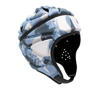 Harilla Rugby Helmet Rugby Protective Cap Adults with Ventilation Holes Scrum Cap Anti Collision Football Helmet for Skateboarding, C
