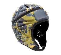 Harilla Rugby Helmet Rugby Protective Cap Adults with Ventilation Holes Scrum Cap Anti Collision Football Helmet for Skateboarding, D