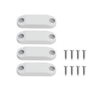 Harilla RV Door Holder RV Storage Door Latch Replaces High Performance Motor Homes Premium Modern Simple Installation Trailer Parts, 2 Set White