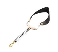 Harilla Saxophone Neck Strap Saxophone Shoulder Harness Instrument Parts Sturdy Soft Versatile with Metal Hook for Alto Holiday Gifts