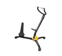 Harilla Saxophone Stand Support Wind Instrument Portable Professional Rack Alto Tenor Sax Stand for Practice Concert Performance Show