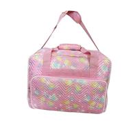 Harilla Sewing Machine Carrying Case Carrying Bag Multifunctional,Oxford Cloth,with Storage Pockets,Wear Resistant Universal Handbag, Pink