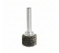Harilla Shank-Mounted Wire Wheel Brush | Tire prepping, Wire Wheel Brush Attachment with 6 Mm Shank, Compact, for Steel Surface Restoration, Detail Work , 18MM , Style A