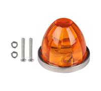 Harilla Side Marker Turn Light, Clearance Lights, Practical Surface Mount Truck Side Marker Light Warning Lamp for SUV Vehicle RV, Yellow