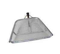 Harilla Sieve Trowel Soil Sifter Multipurpose Sturdy Farming Tool Sand Sifting Trowel for Chestnut Corn Dates, 0.4cm Mesh