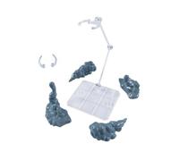 Harilla Smoke Effect Models Diorama Scene Accessories Decoration Portable Funny Display Stand Artificial Smoke Props for Home Shelf, Gray