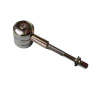 Harilla Snare Drum Lug Metal Lug Exchange Fitting Drummer Hardware Musical Instrument Component Attachment Lightweight Drum Accessory, Single Way