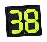 Harilla Soccer Football Substitution Board Scoreboard Displayed on Both Sides 2 Digit Manual Flip Digital Substitution Board