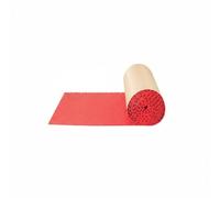 Harilla Soundproof Cotton Panel Acoustic Foam Panel Tile Pad with Dense Wave Surface for Reverberation Control and Polyurethane Material for Audio Studios KTV Rest Areas , Red , 20mm