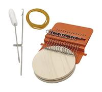 Harilla Speedweave Type Wooden DIY Weaving Art Loom with Scissors Loom Kit for pants, Socks and Clothes 12/14 Hooks, 14 Pin