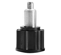 Harilla Sports Bike Pull Pin Spring Knob Replacement Screw Parts, Pull Pin Knob, Indoor Equipment, Exercise Machines Accessories, Black, M16 Diameter 38mm