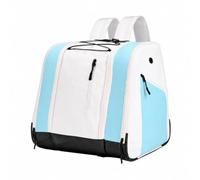 Harilla Sports Gear Backpack with Boot Compartment Multifunctional Sports Storage Pack Large Capacity Cube-Shaped Travel Bag Bag for Skating Practice
