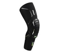 Harilla Sports Knee Pad Compression Knee Sleeve Anti Collision Padded Long Leg Sleeve Knee Brace for Skating Cycling Wrestling Adult, S Black