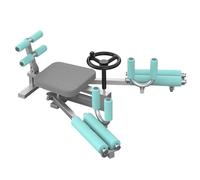 Harilla Stretching Split Stretcher Leg Stretch Machine Flexibility Mobility Equipment With Hand Wheel Adjustment And Foam Covered Supports Suitable for home