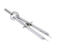 Harilla Students School Compass Drawing Measuring Dividers Stationery Precision Tool, Single Spring dividers
