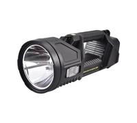 Harilla Super Bright LED Flashlight, Solar Flashlight, 3 Lighting Modes Flash Light, Rechargeable Flashlight for Boating, Garden