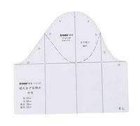 Harilla Tailor Garment Cloth Sewing Tool Design Ruler, Drafting Template 1:1 Fashion Ruler Pattern Making Measure Ruler, Long Sleeve