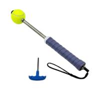 Harilla Tennis Serve Training,Training Tool with Sound Hitting Feedback Adjustable for Speed Beginners Flexibility Home Gym Learning, Style A