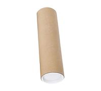 Harilla Thick Mailing Tubes with Caps Express Paper Tube Packing Tubes Drawing Storage Tubes Poster Tube for Art Shipping Storage Container, 50cm