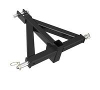 Harilla Trailer Hitch Adapter Heavy Duty Three Point Coupler Mount Steel Build Triangular efficient with rapid hookup suitable for farm trailers equipment relocation rural work