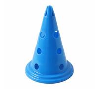 Harilla Training Cone Marker Agility Cone Sports Cone Field Cone With Pre Drilled Ports For Pole Placement And Hurdle Suitable for athletic coaching coordination work classes, Blue