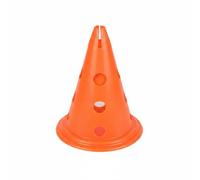 Harilla Training Cone Marker Agility Cone Sports Cone Field Cone With Pre Drilled Ports For Pole Placement And Hurdle Suitable for athletic coaching coordination work classes, Orange