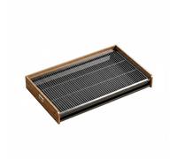 Harilla Training Restroom Indoor Dog Pee Tray Puppy Toilet Box Large Surface Density Board Wire Steel Easy Care Stable Frame Suitable for Medium Dogs Apartment House, Steel Wood L