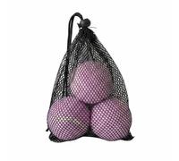 Harilla Training Tennis Ball High Rubber Sports Ball Felt Layer Physical Training Accessory Consistent Response Suitable for Recreation Pet Interaction, Light Purple