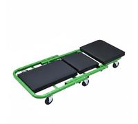Harilla Vehicle Repair Board Folding Creeper Seat Roller Garage Tool With Soft Padding And Suitable for mechanics car maintenance home garage projects, Green, 36 Inch