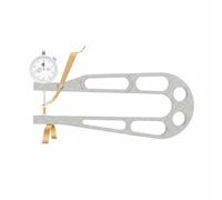 Harilla Violin Thickness Gauge With Accurate Indicator 0.01mm Resolution Extended Access Design For Reaching Center Of Instrument Tops Suitable For Measuring, 0-20mm, Violin/Viola