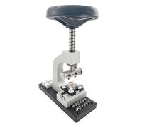 Harilla Watch Repair Opener Watch Case Opener Watch Back Remover Watch Back Cover Tool with Support Pieces and Stored Bits for Case Holding Steel Metal Body