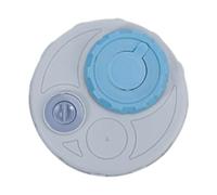 Harilla Water Can Cap Double Lid Fitting Reusable Threaded Cover Gasketed Cap for Juice Beverage Bottle Fishing Picnic Barrel Tank, light grey