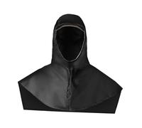 Harilla Waterproof Hood Protective Shawl Hat Dustproof Head Neck Cover Cap Labor Protection Headgear Essential for Grinding Spraying Sanding Factory Work, Black