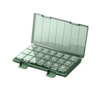 Harilla Weekly Pill Organizer Container with 21 Compartments Daily Pill Holder 7 Day 3 Times A Day for Outdoor Travel for Fish Oil, Green