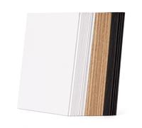 Harilla White Cardboard Paper Sheets Board Craft Paper Drawing Paper Model Paper with Smooth Surface for Crafting Model Making Drawing DIY Projects, 2MM White Cardboard A7 100 Sheets