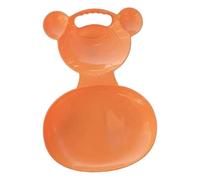 Harilla Winter Snow Sled Sledge Smooth Rides Slider Toboggan Sledding Grass Sleigh Board for Boys Girls Yard Garden Birthday Skiing, Orange