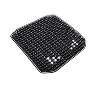 Harilla Wood Beaded Seat Decoration Cooling Seat Mat Cooling Pad for Automobile Cars Accessories, Black