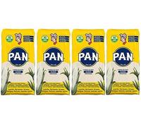 Harina PAN Pre-Cooked White Maize Meal - 1kg (Pack of 4)
